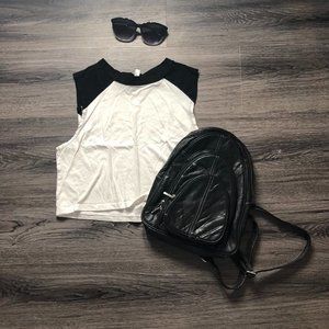 Divided Crop Top